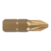 Bit TiN CVD 1/4'' DIN/ISO 1173 Forma C 6,3 - profil Phillips PH 1, L 25