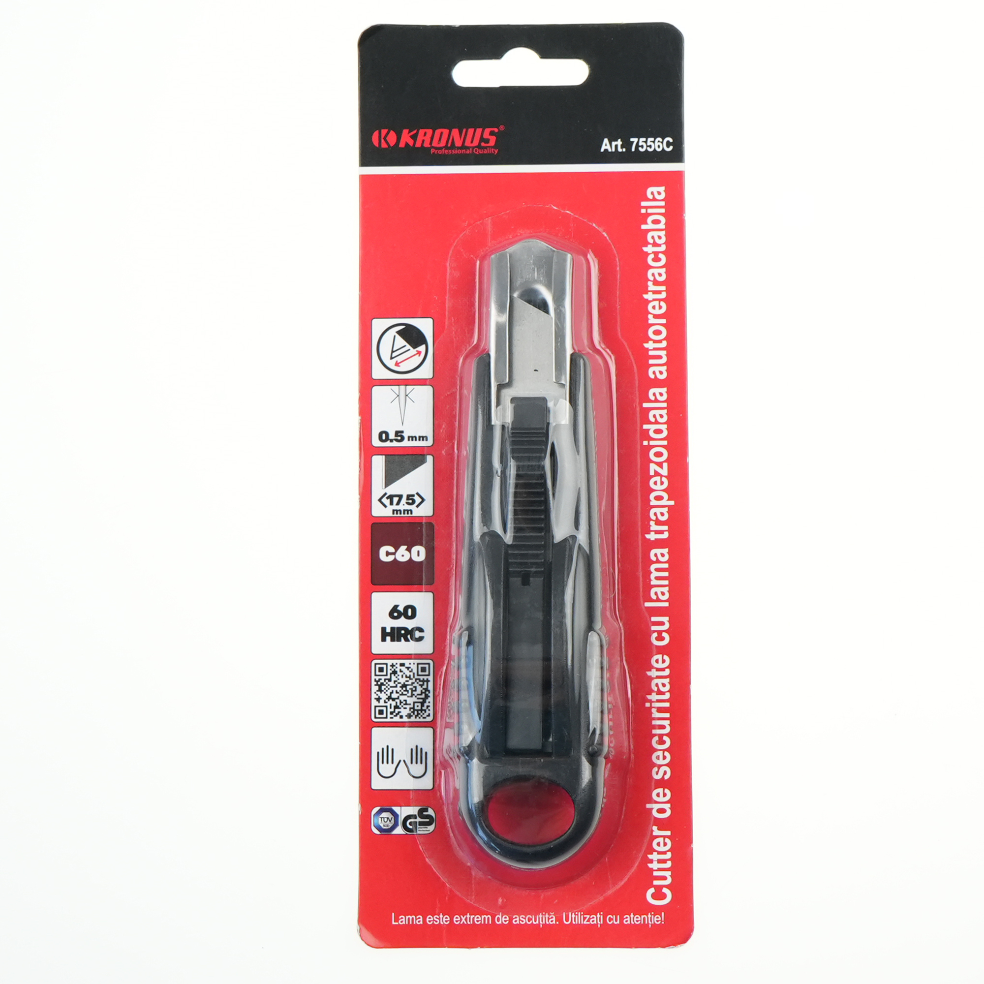 7556C Cutter cu lama retractabila cod 900401 - imagine 3