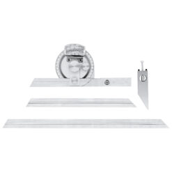 Raportor universal cu lupa, 0 – 360 grade