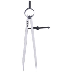 Compas de trasat cu inel si surub de reglare, DIM 200 mm
