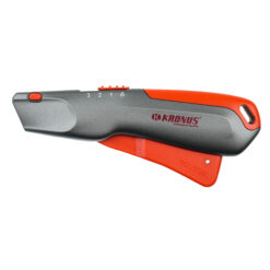Cutter Heavy Duty Kronus de securitate cu maneta si lama trapezoidala Art. 7556SM2 cod 902768